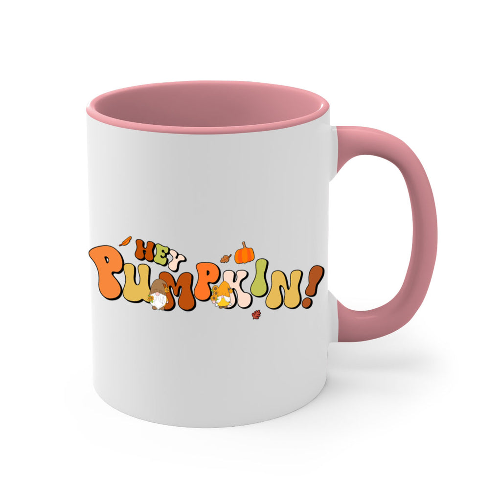 HeyPumpkinFallGnome 313#- fall-Mug / Coffee Cup