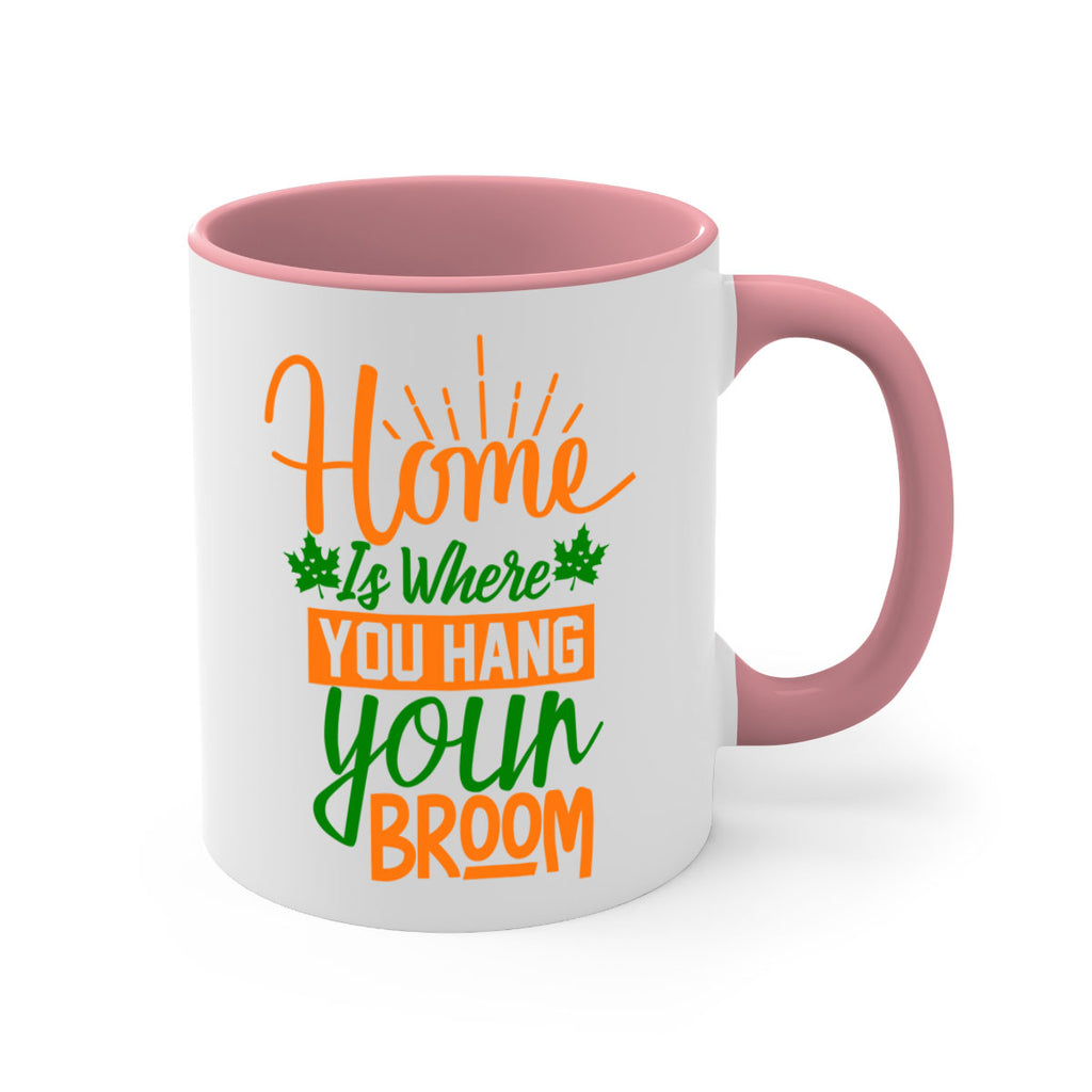 Home is Where You Hang Your Broom 314#- fall-Mug / Coffee Cup