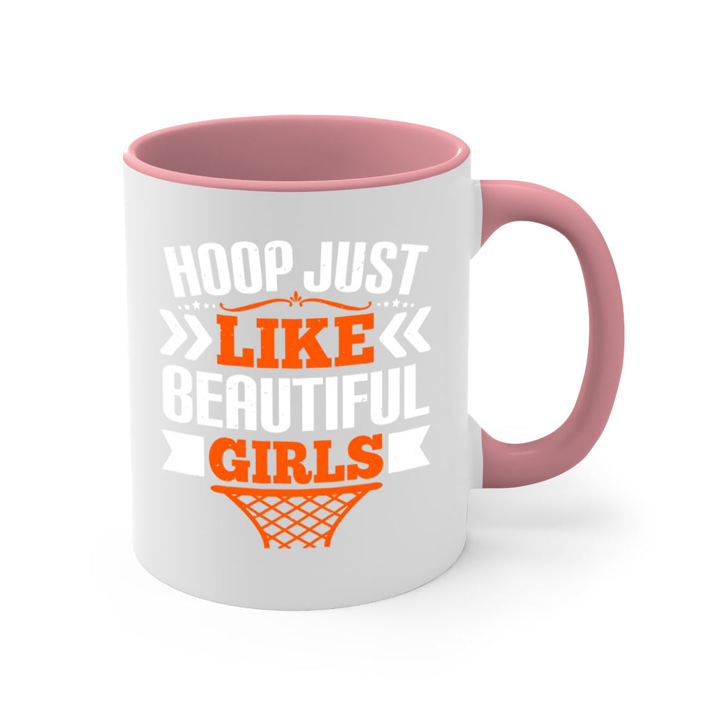 Hoop just like beautiful girls 2289#- basketball-Mug / Coffee Cup