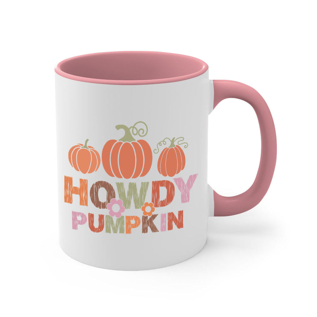 Howdy Pumpkin 321#- fall-Mug / Coffee Cup