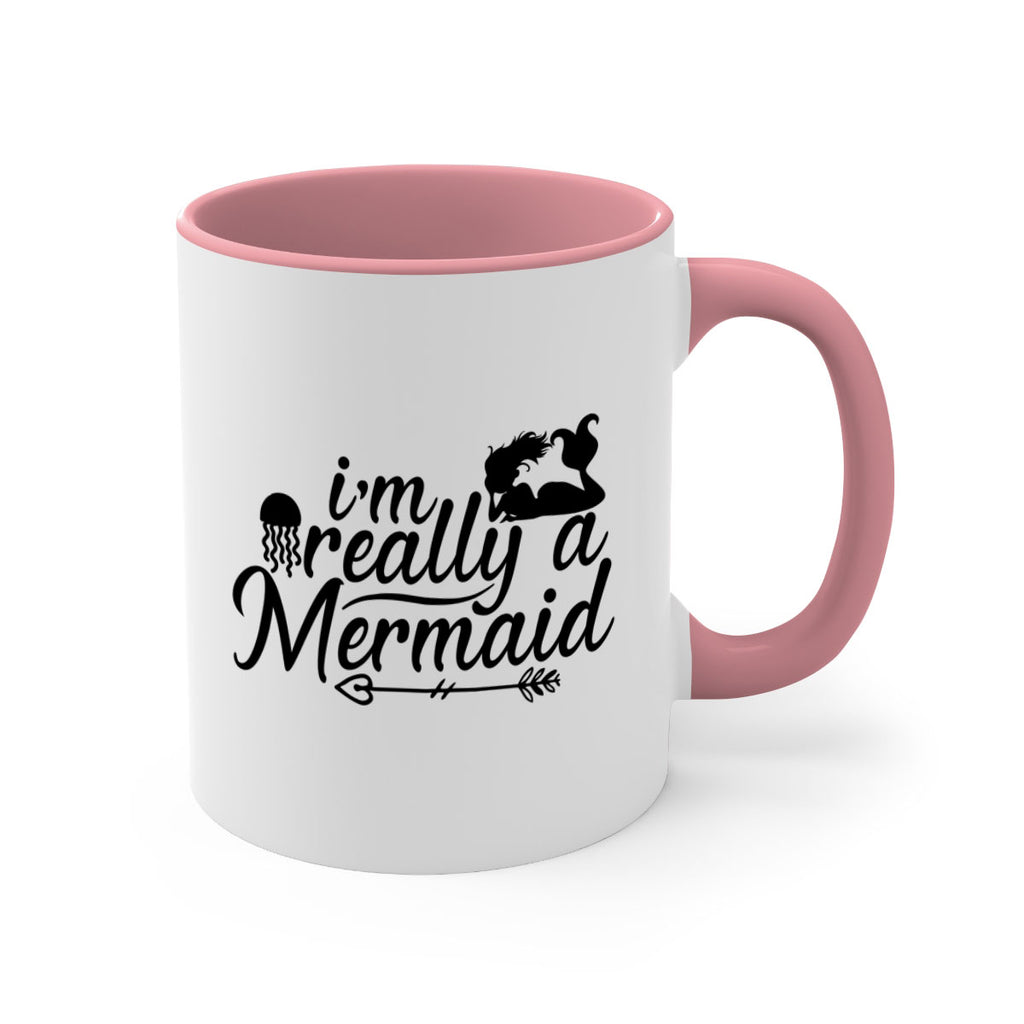 I m Really A Mermaid 213#- mermaid-Mug / Coffee Cup