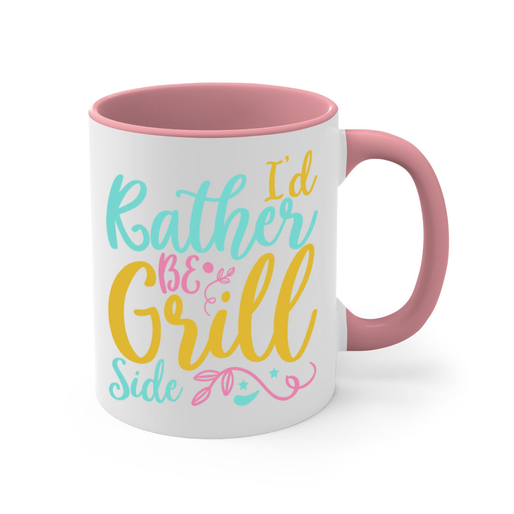ID RATHER BE GRILL SIDE Style 62#- Summer-Mug / Coffee Cup