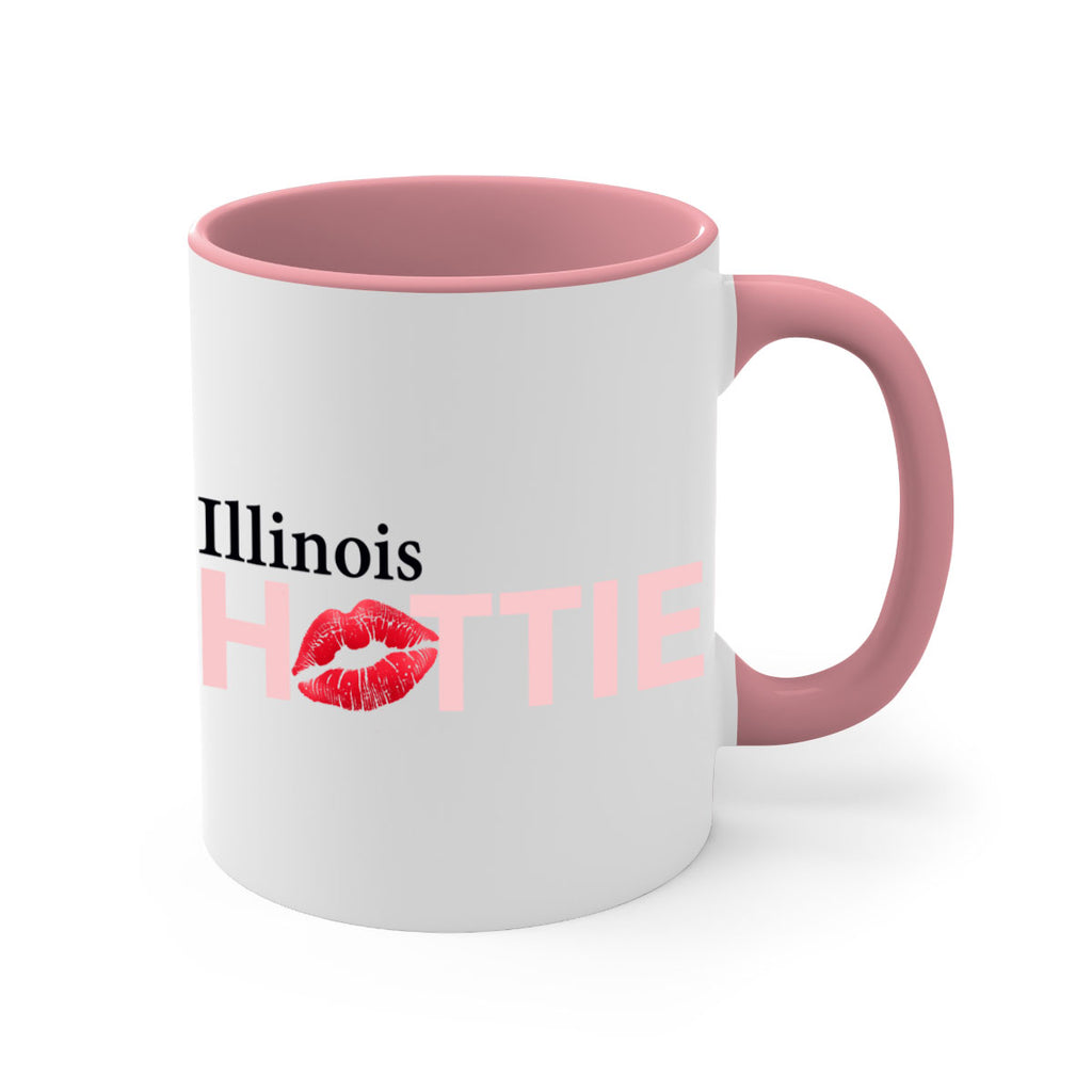 Illinois Hottie With Red Lips 13#- Hottie Collection-Mug / Coffee Cup