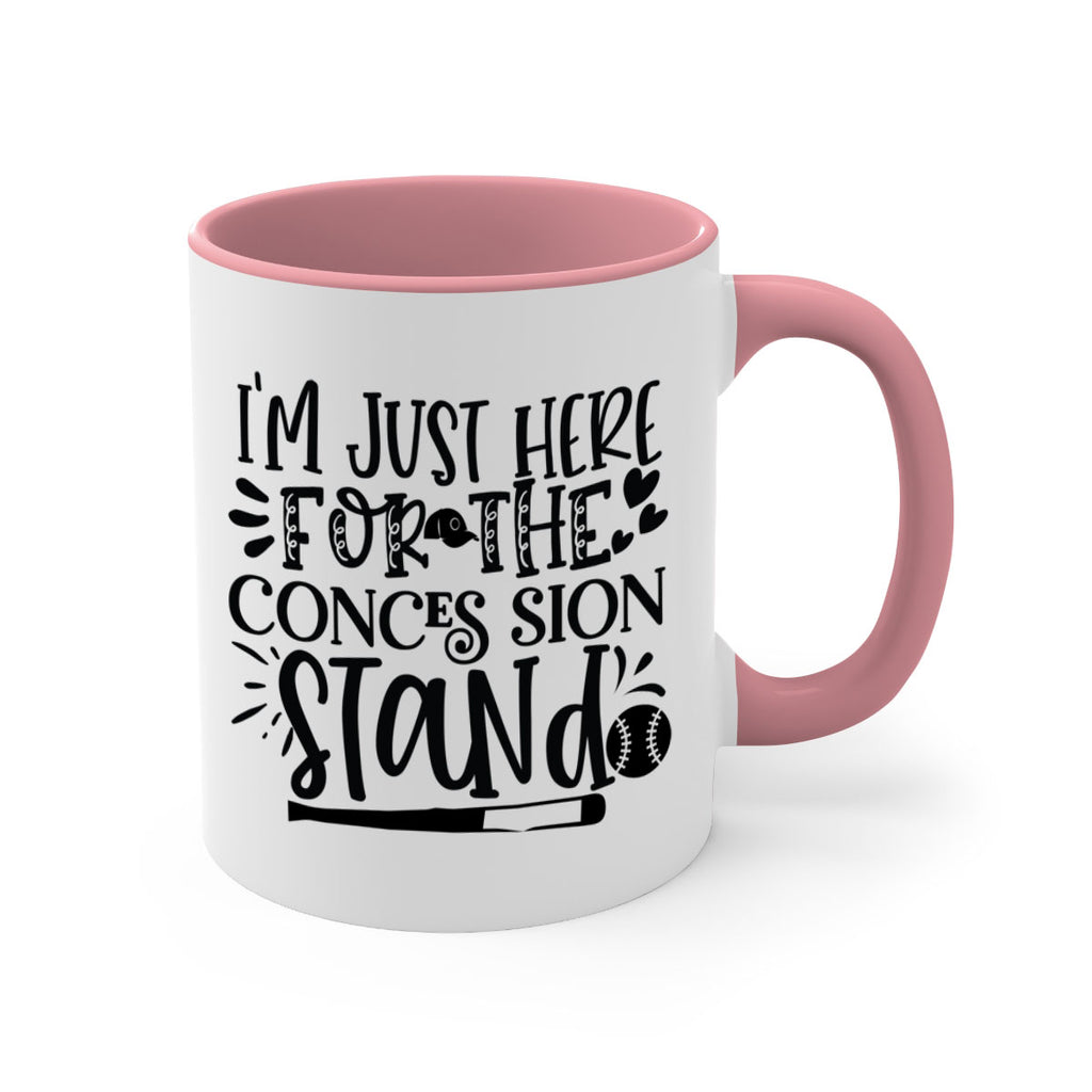 Im Just Here For the Conces sion stand 2072#- baseball-Mug / Coffee Cup