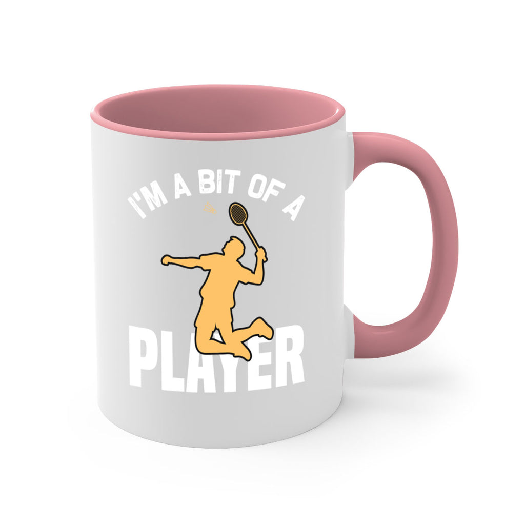Im a bit 1071#- badminton-Mug / Coffee Cup