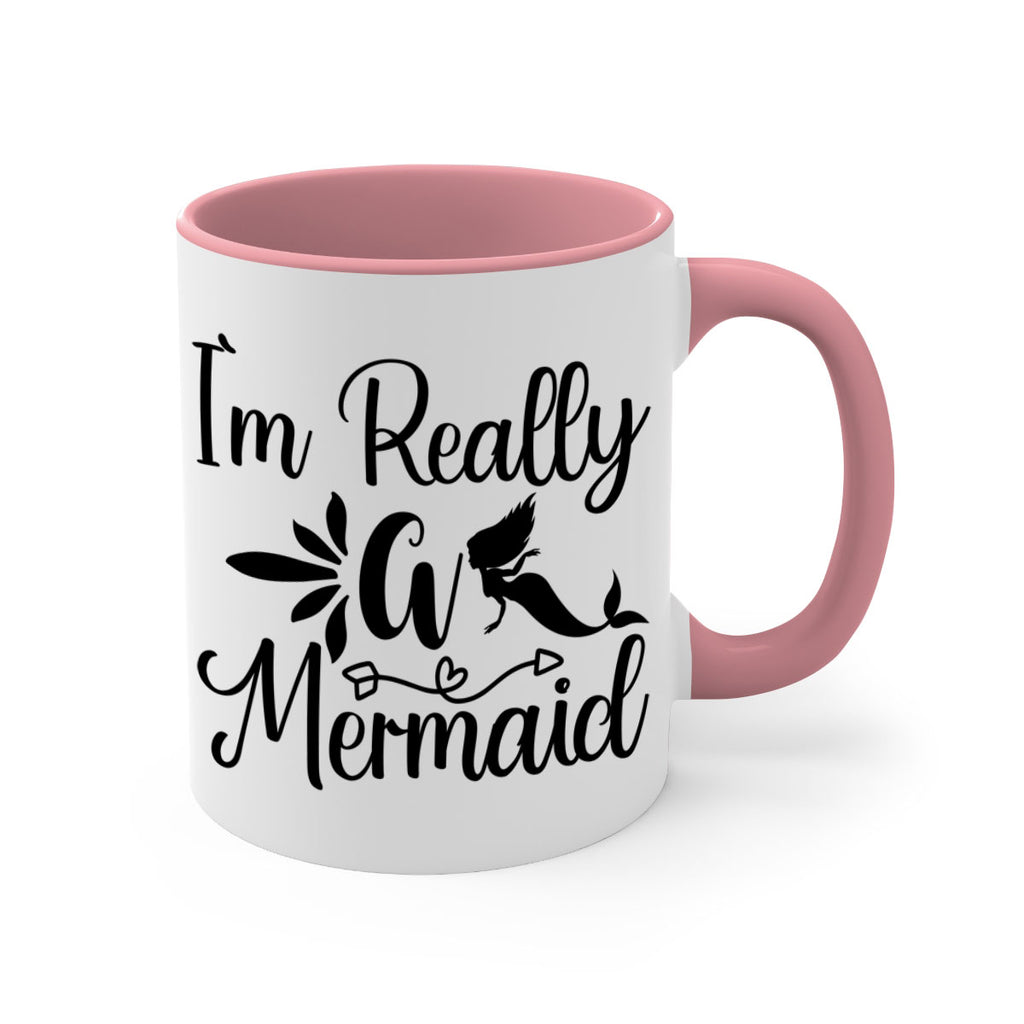Im really a mermaid 261#- mermaid-Mug / Coffee Cup
