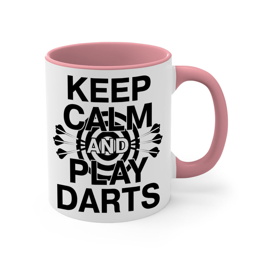Keep calm And play Darts 961#- darts-Mug / Coffee Cup