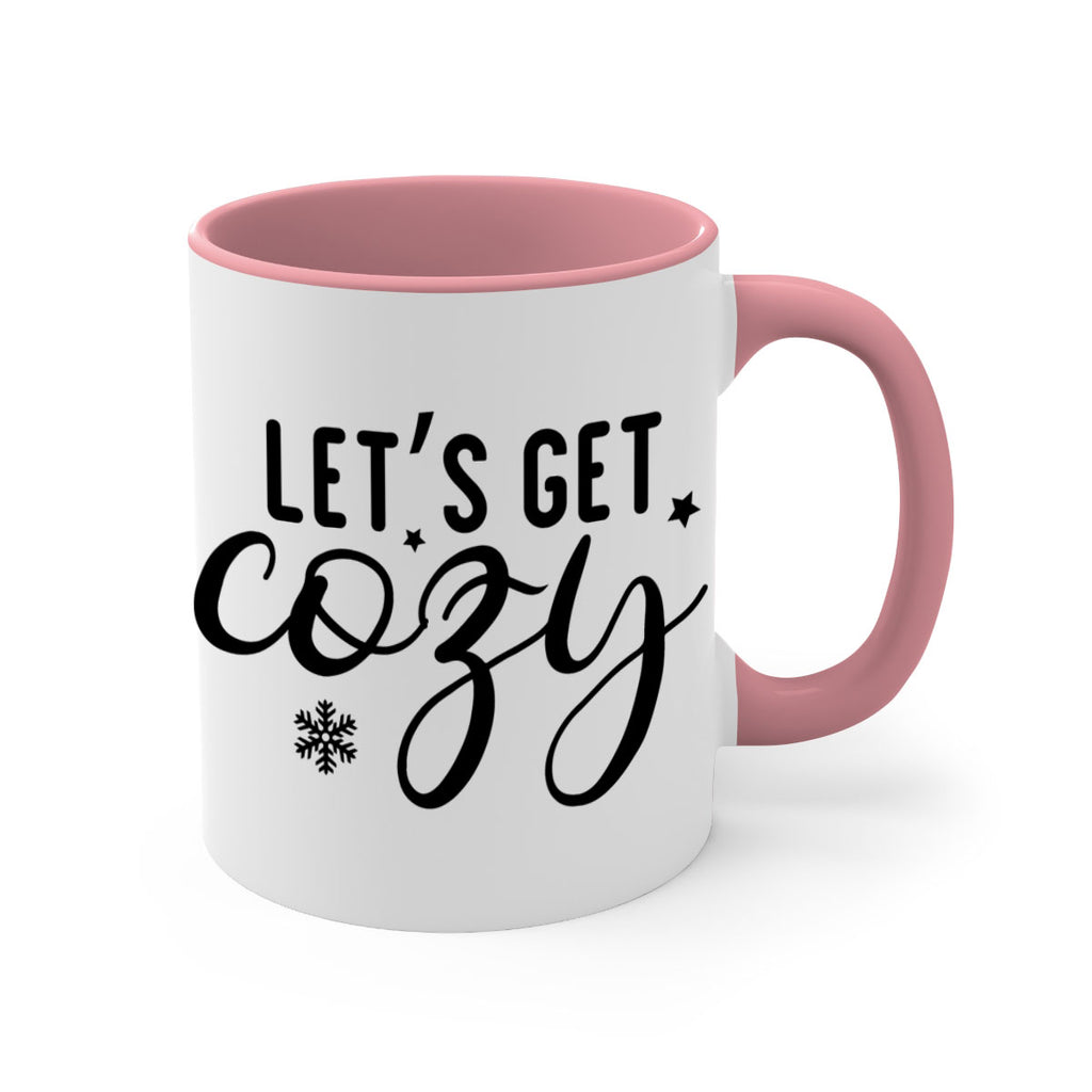 Lets Get Cozy287#- winter-Mug / Coffee Cup