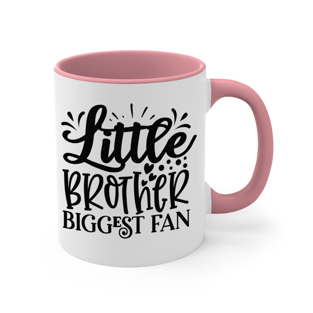 Little Brother Biggest Fan 2056#- baseball-Mug / Coffee Cup