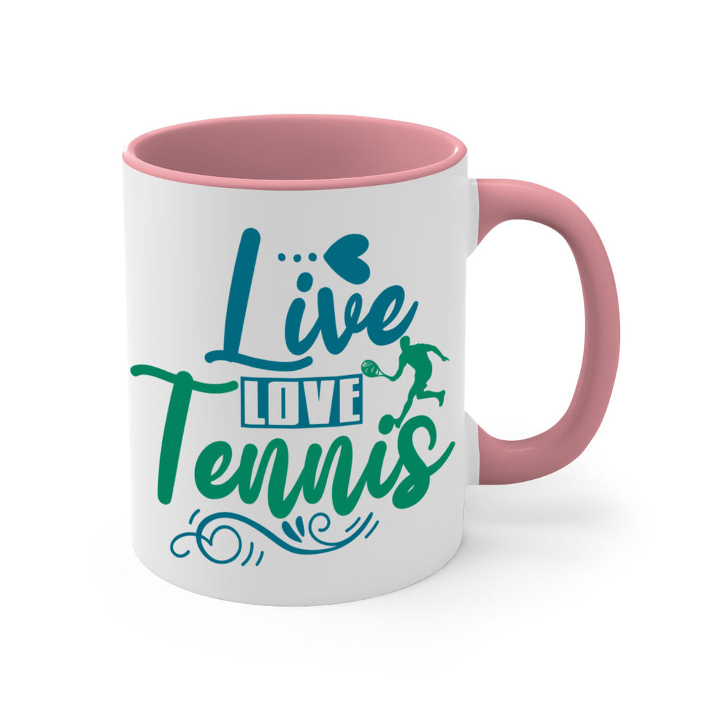Live Love Tennis 816#- tennis-Mug / Coffee Cup