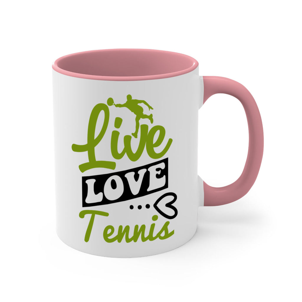 Live Love Tennis 829#- tennis-Mug / Coffee Cup