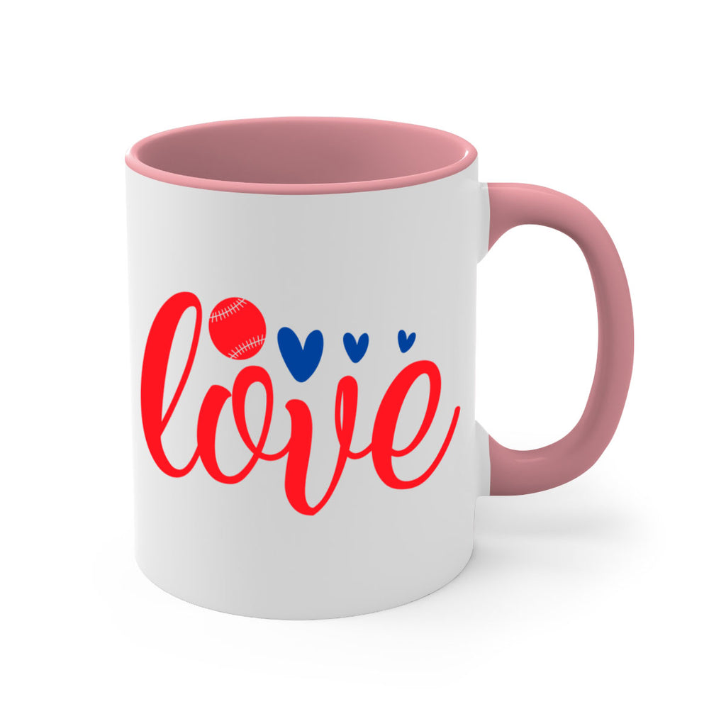 Love 2052#- baseball-Mug / Coffee Cup