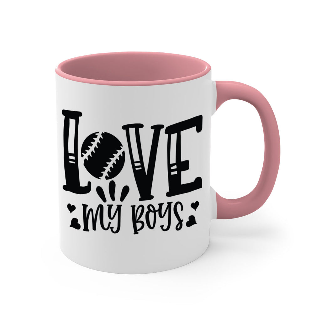 Love My Boys 2053#- baseball-Mug / Coffee Cup