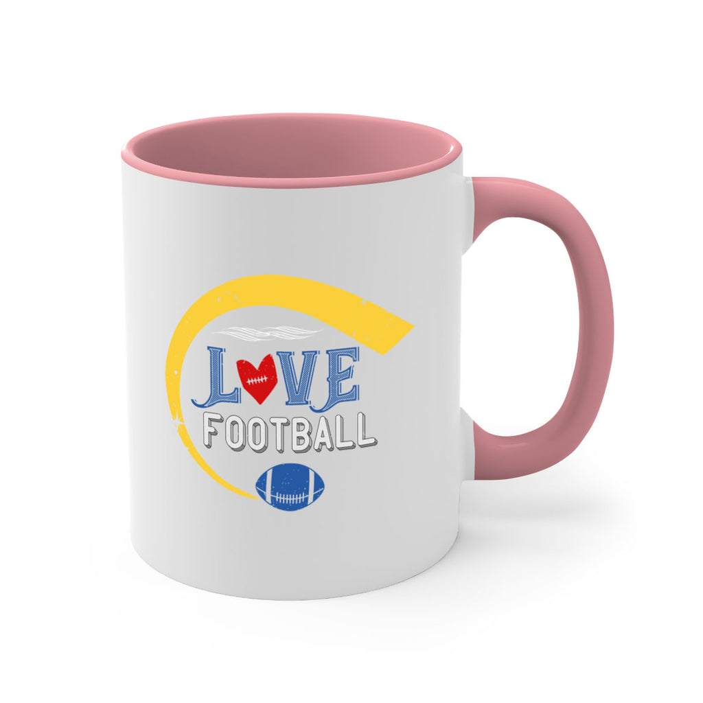 Love football 733#- football-Mug / Coffee Cup
