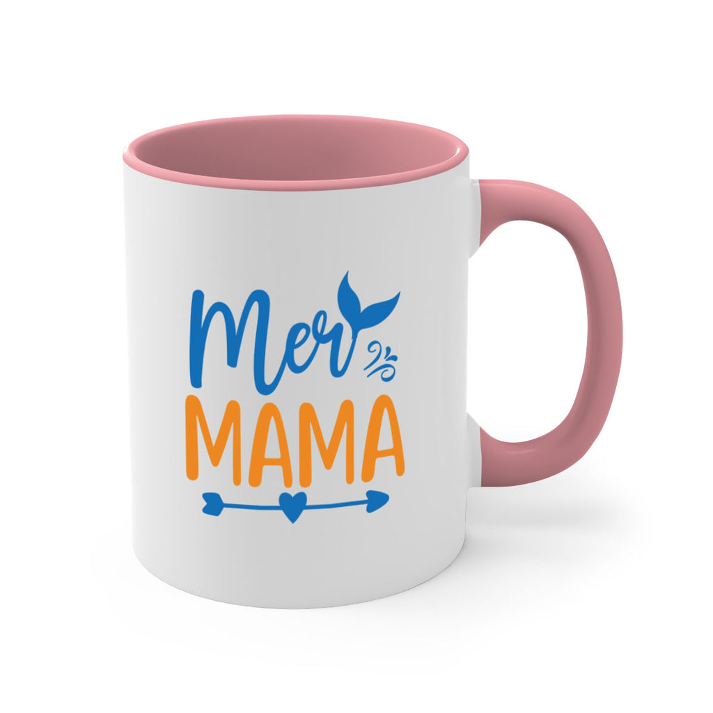 Mer Mama 330#- mermaid-Mug / Coffee Cup