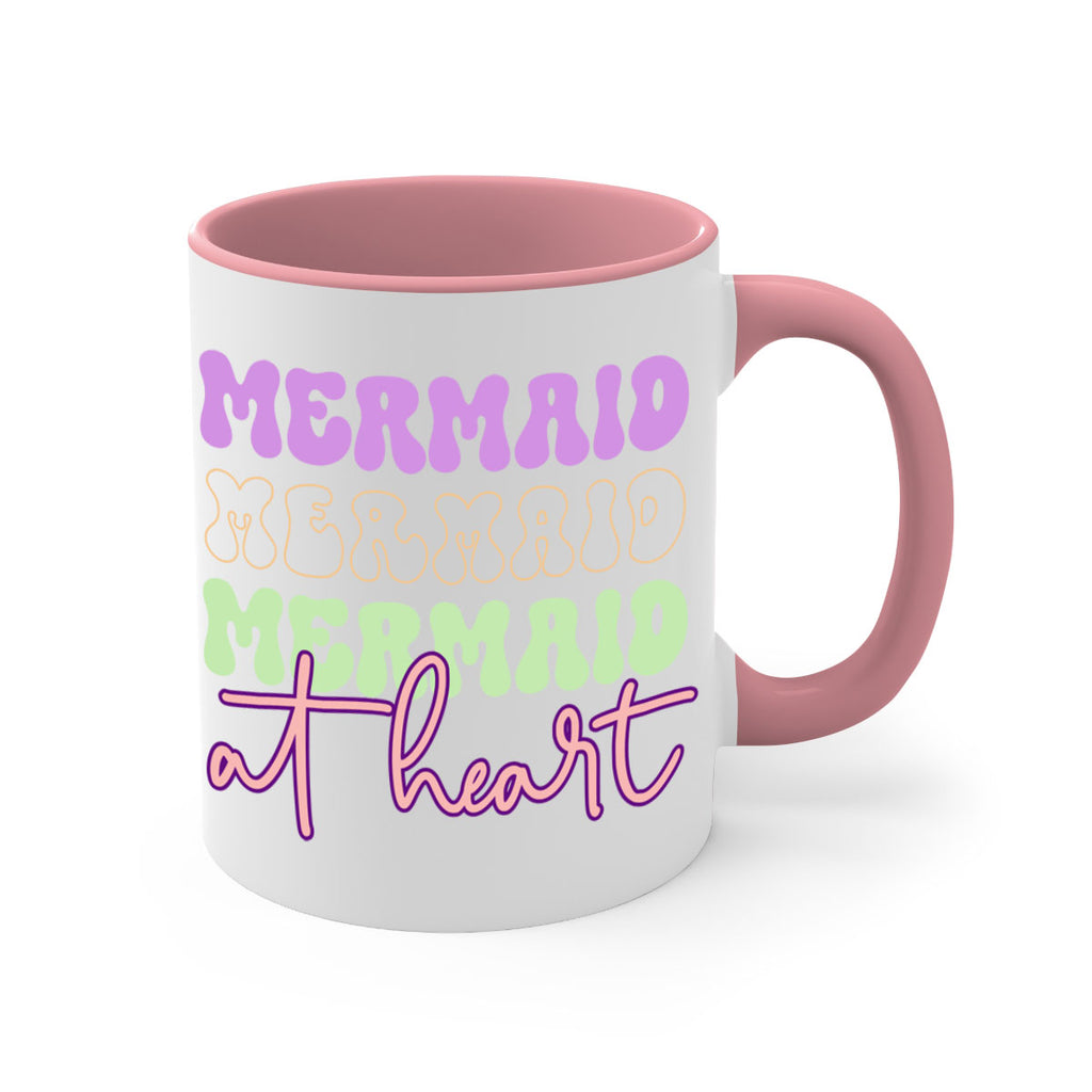 Mermaid At Heart 394#- mermaid-Mug / Coffee Cup