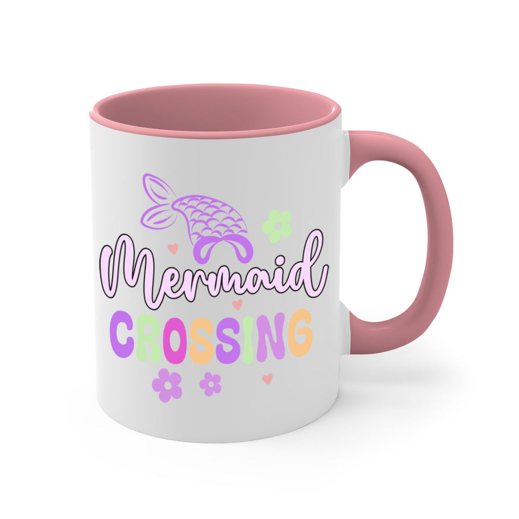 Mermaid Crossing 401#- mermaid-Mug / Coffee Cup