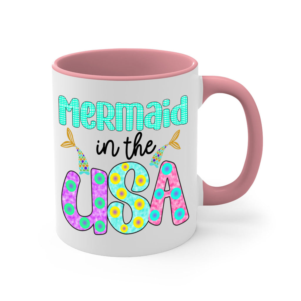 Mermaid In The Usa 421#- mermaid-Mug / Coffee Cup