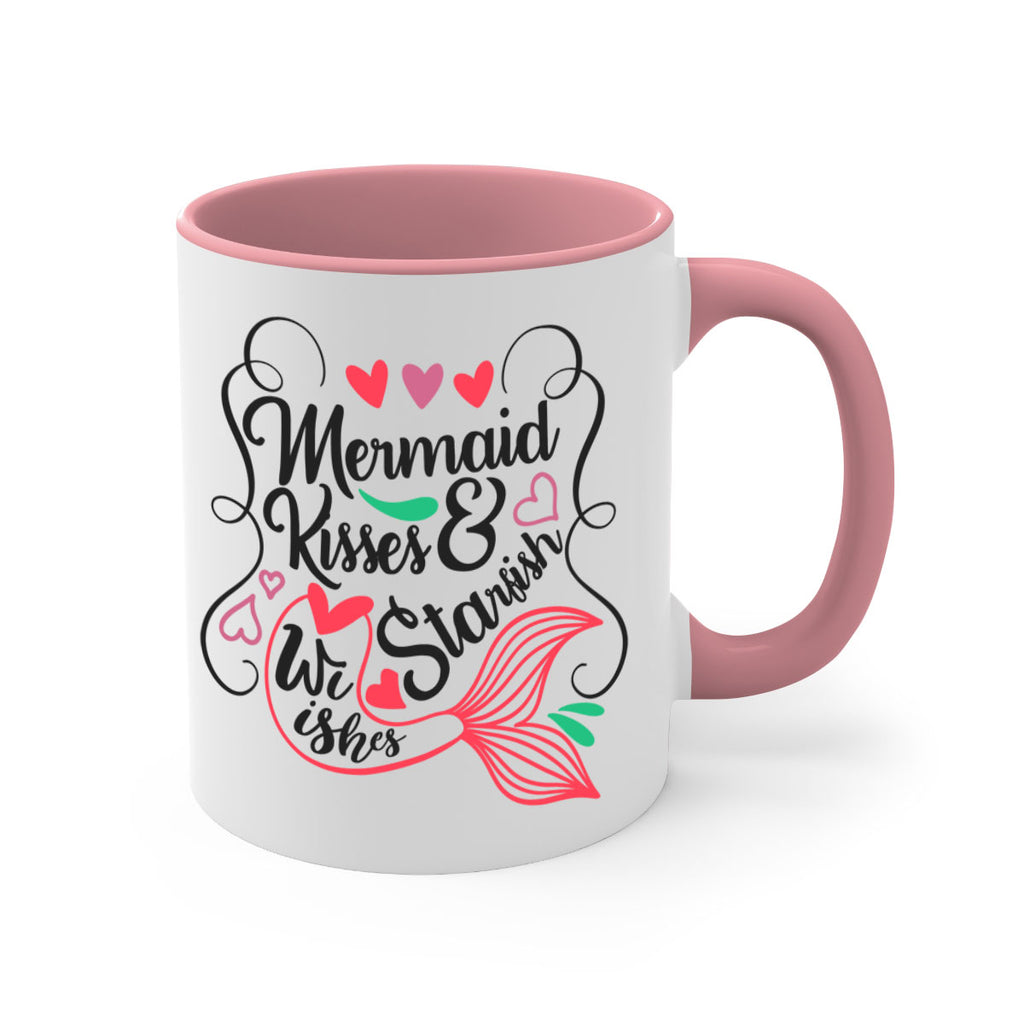 Mermaid Kisses Starfish Wishes 368#- mermaid-Mug / Coffee Cup