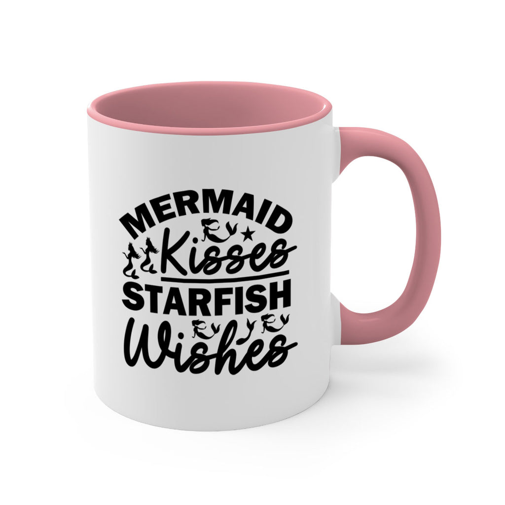 Mermaid Kisses Starfish Wishes 424#- mermaid-Mug / Coffee Cup