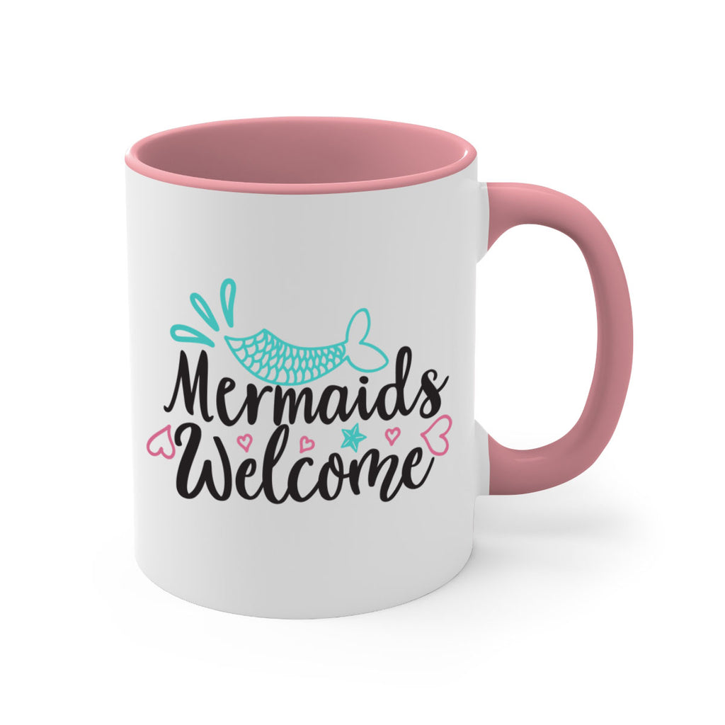 Mermaids Welcome 474#- mermaid-Mug / Coffee Cup