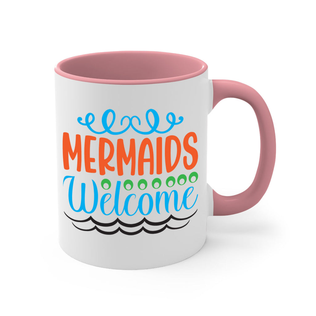 Mermaids Welcome 497#- mermaid-Mug / Coffee Cup