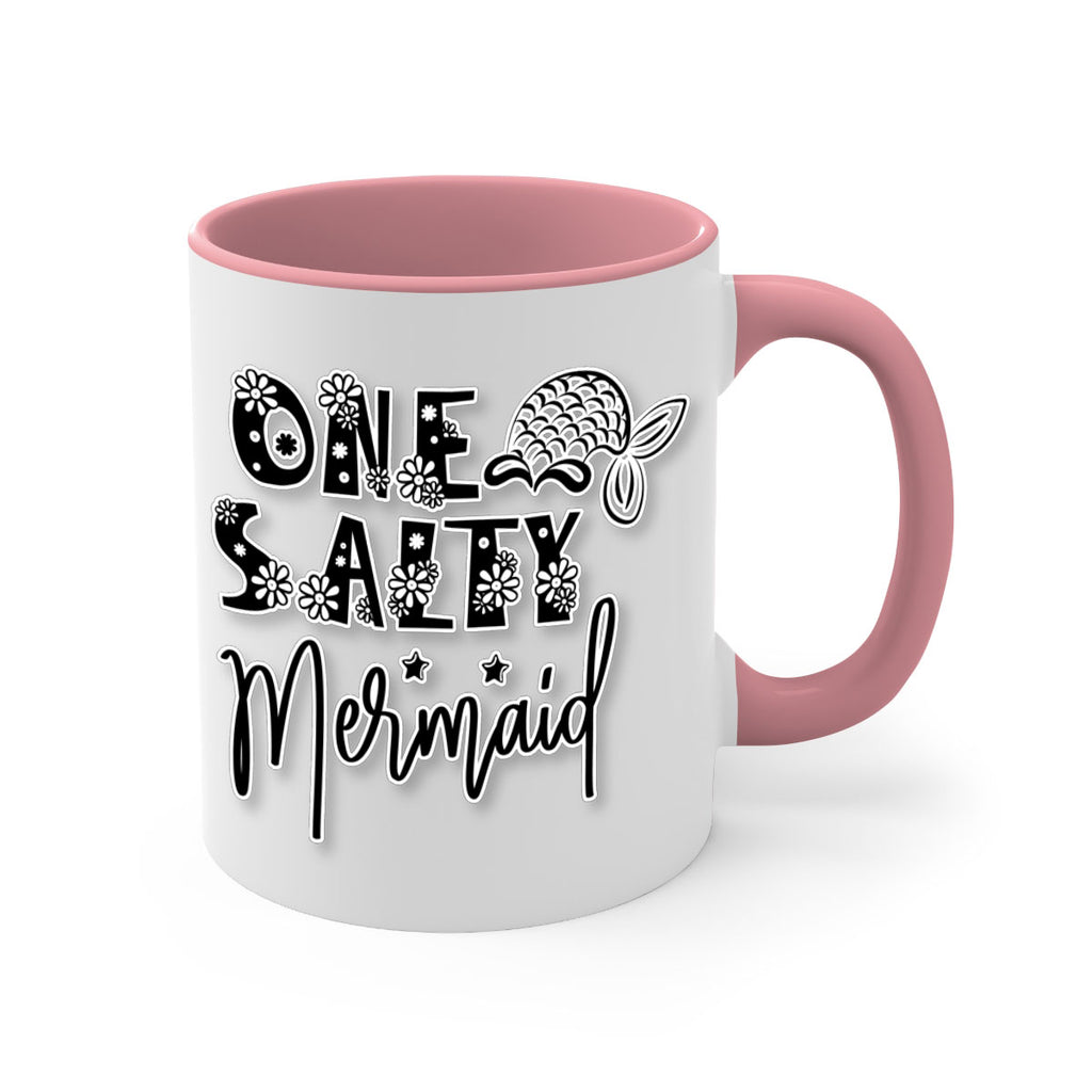 One Salty Mermaid 527#- mermaid-Mug / Coffee Cup