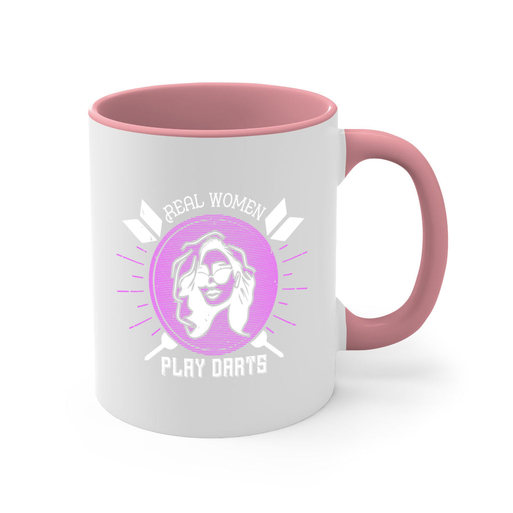 Real women play darts 1855#- darts-Mug / Coffee Cup