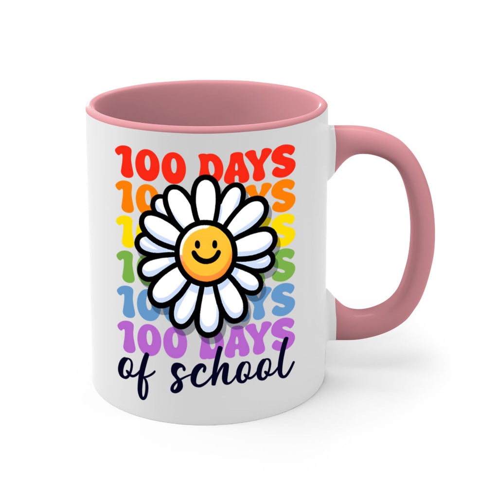 Retro Flower 100 Days Of 56#- 100 days-Mug / Coffee Cup