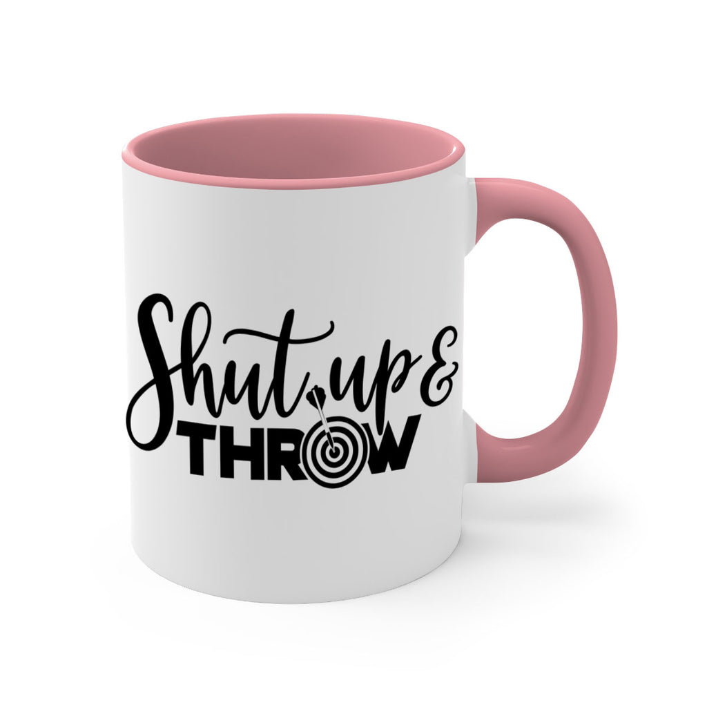 Shut up throw 541#- darts-Mug / Coffee Cup