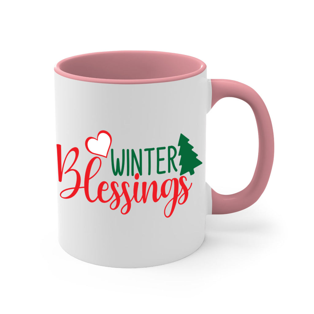 Winter Blessings 546#- winter-Mug / Coffee Cup