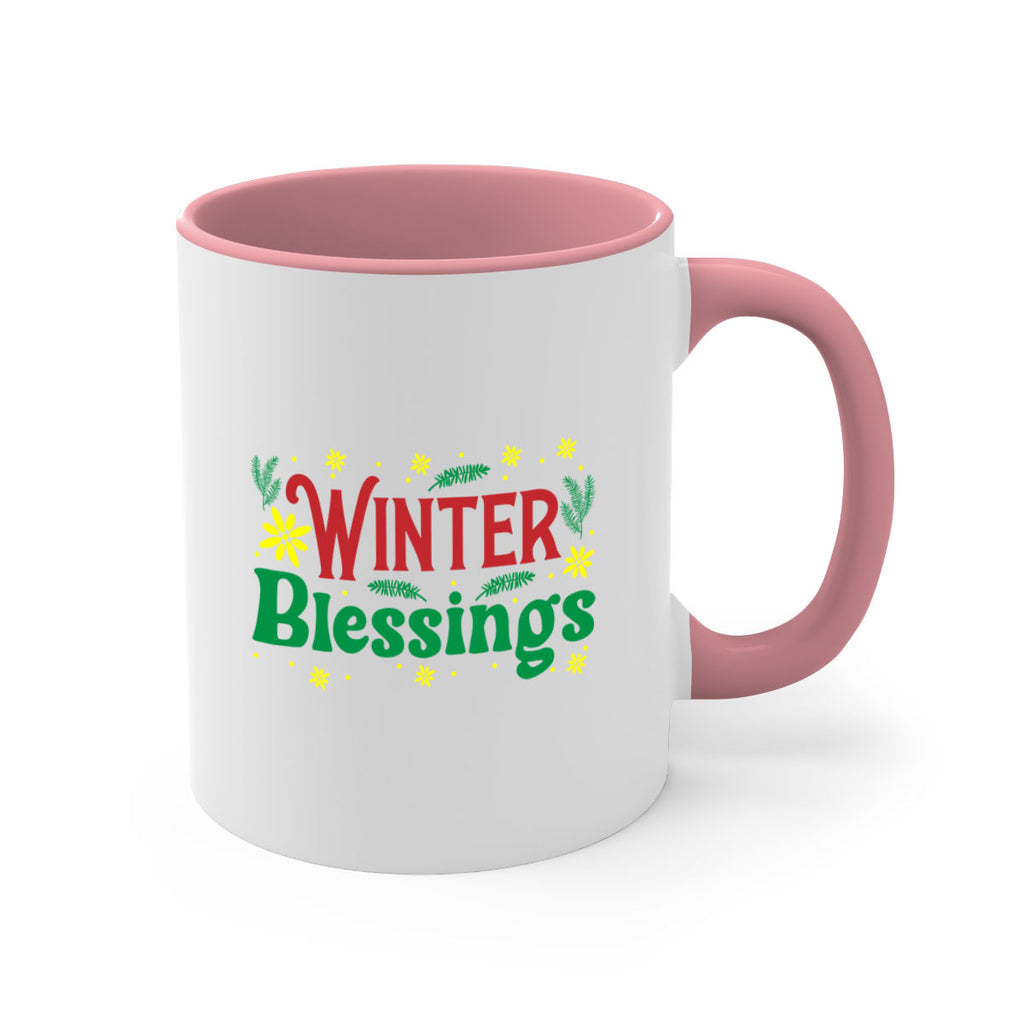Winter Blessings 548#- winter-Mug / Coffee Cup