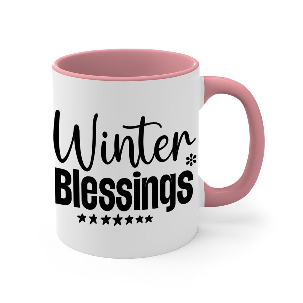 Winter Blessings497#- winter-Mug / Coffee Cup