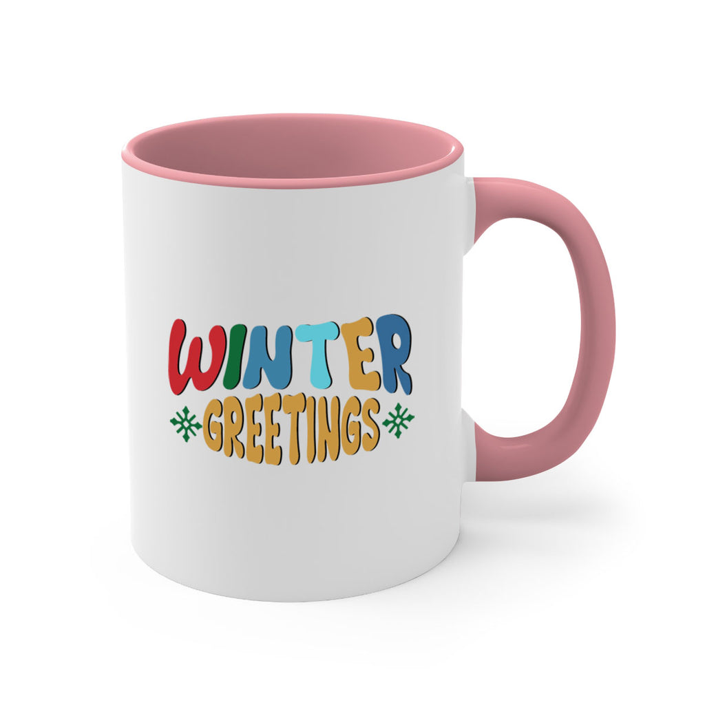 Winter Greetings 552#- winter-Mug / Coffee Cup