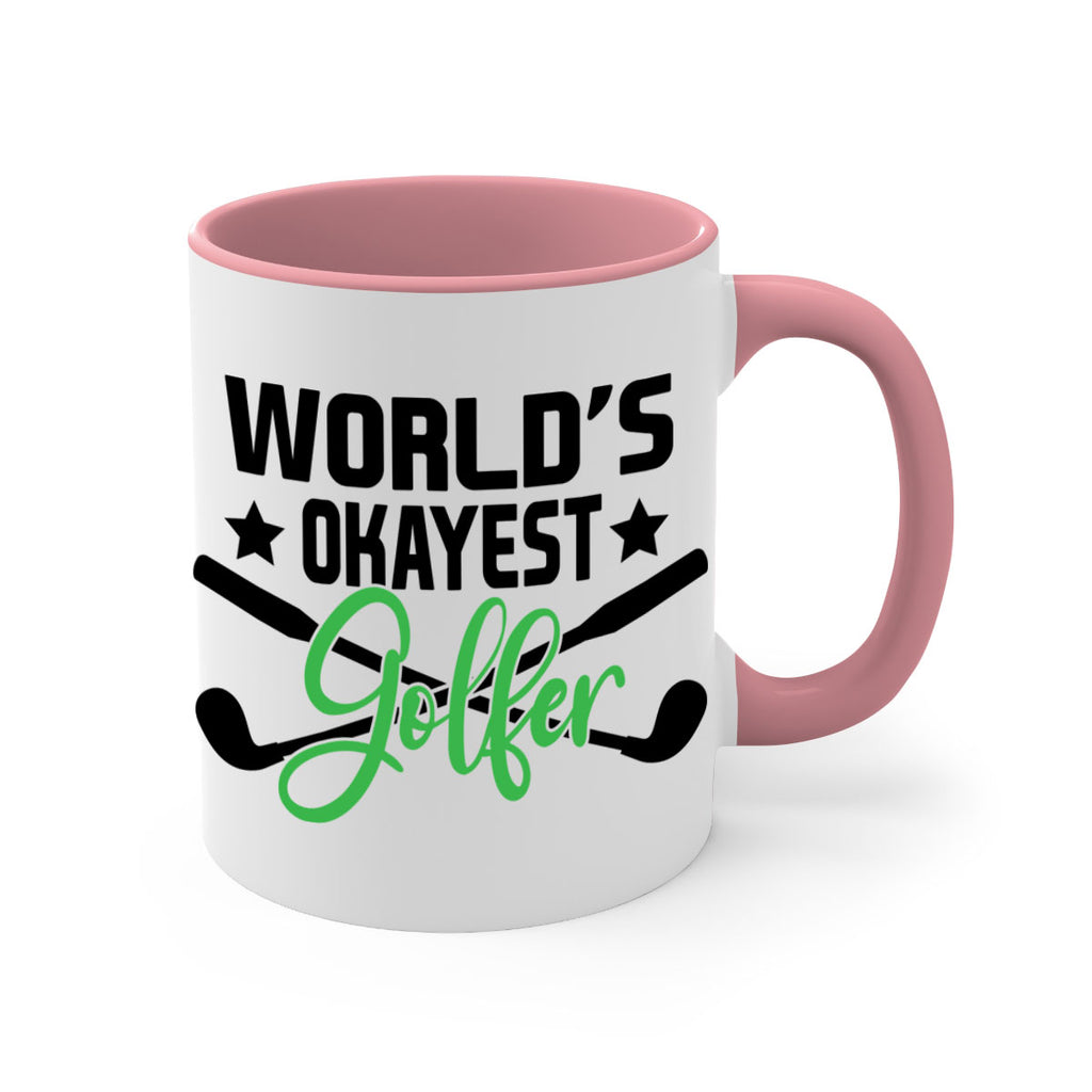 Worlds okayest golfer 27#- golf-Mug / Coffee Cup