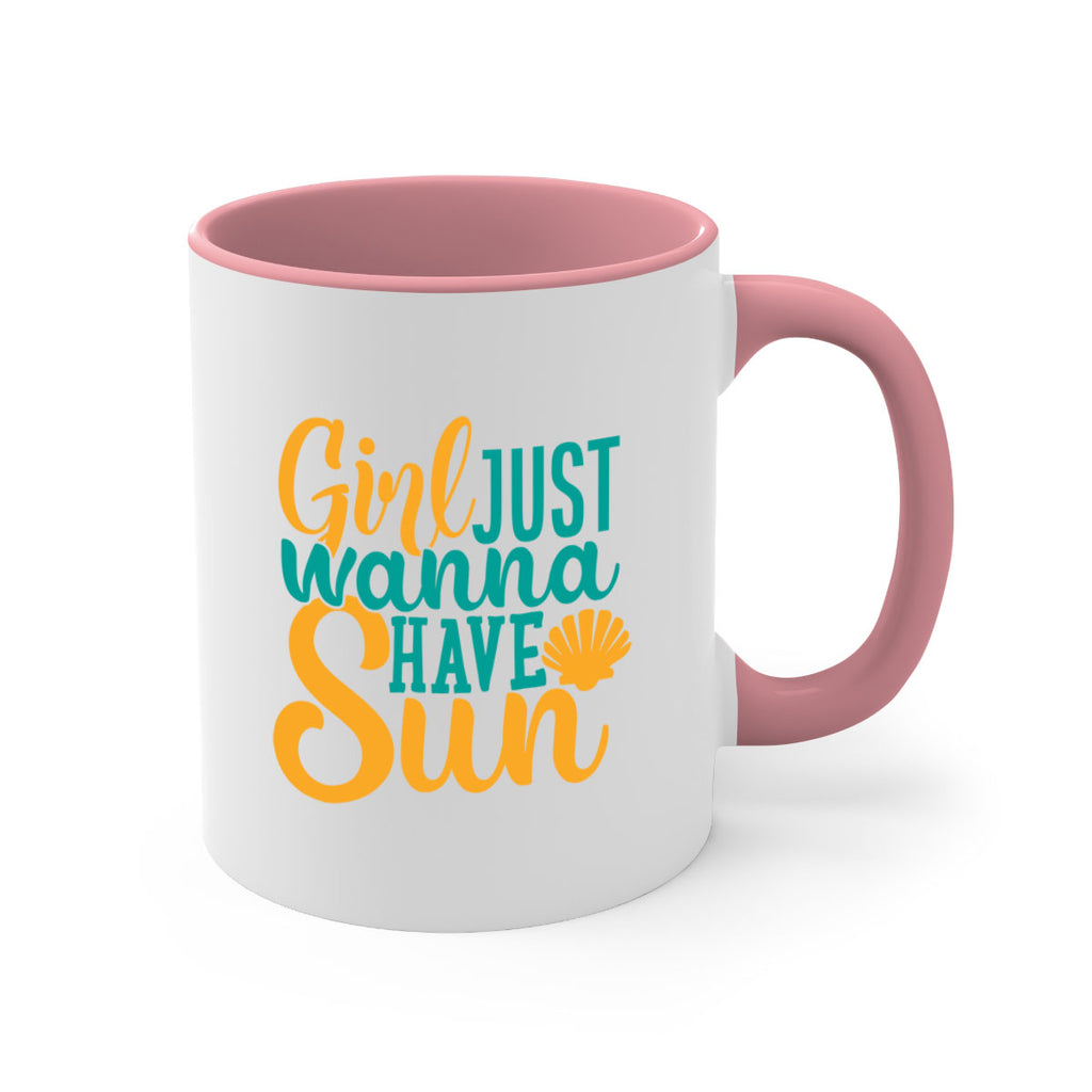 girls just wanna have sun Style 101#- Summer-Mug / Coffee Cup