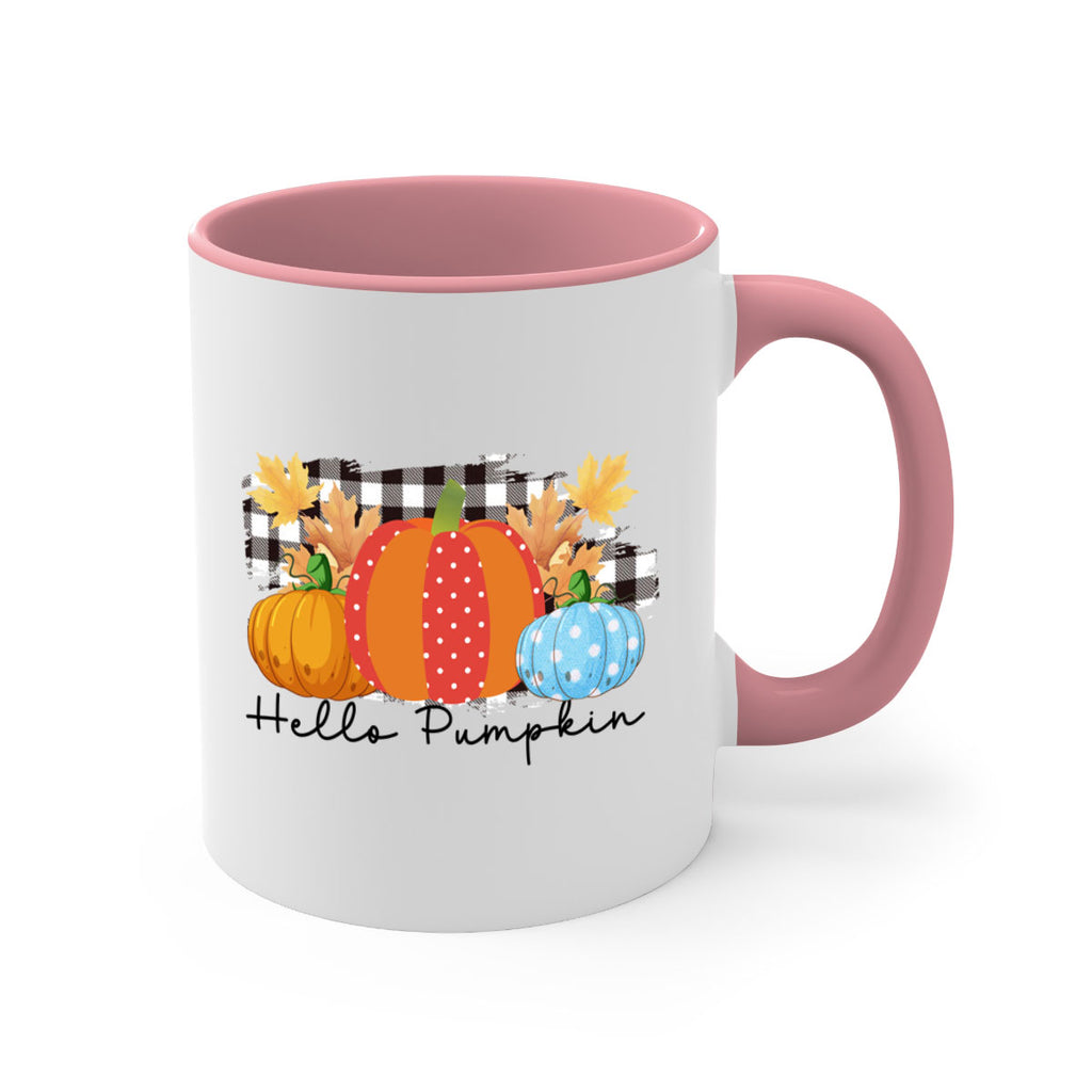 hello pumpkin 290#- fall-Mug / Coffee Cup