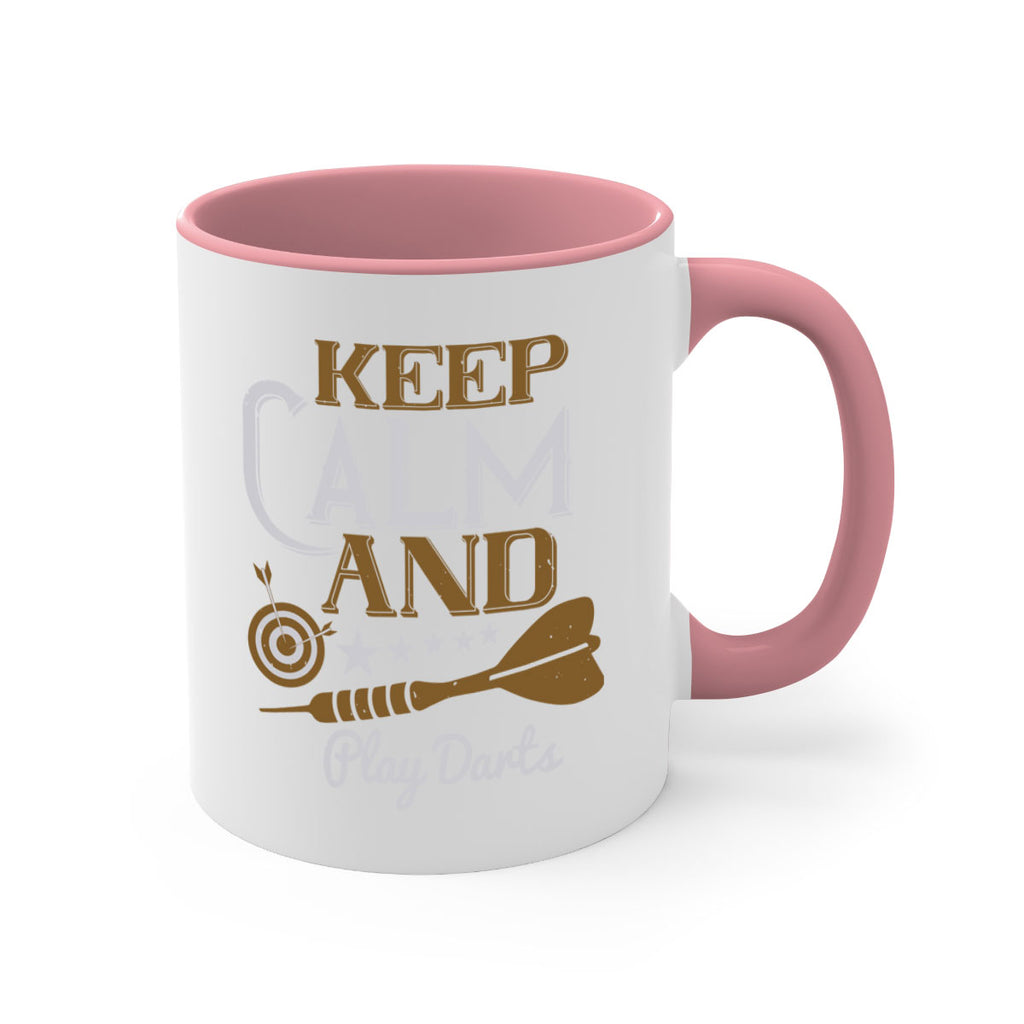 keep calm and play darts 1985#- darts-Mug / Coffee Cup