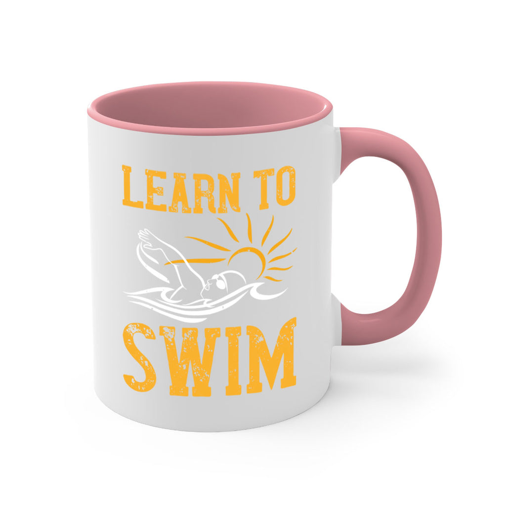 learn to swim 953#- swimming-Mug / Coffee Cup