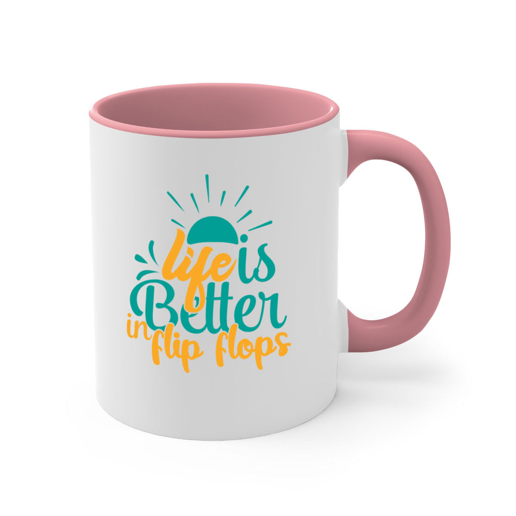 life is better in flip flops Style 90#- Summer-Mug / Coffee Cup