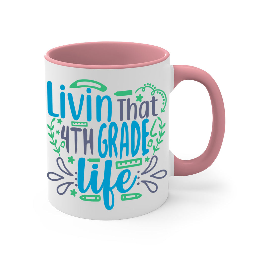 livin that 4th garde life 9#- 4th grade-Mug / Coffee Cup