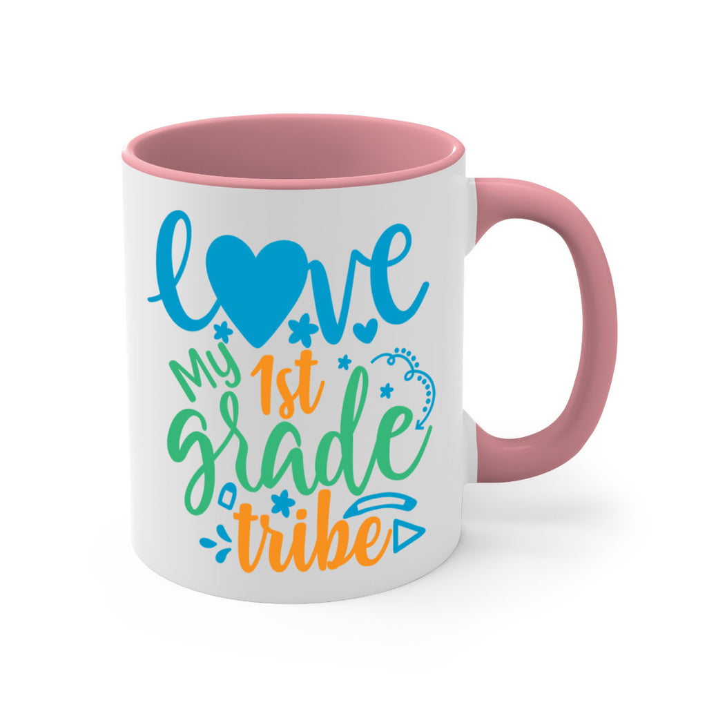 love my 1st grade tribe 16#- First Grade-Mug / Coffee Cup