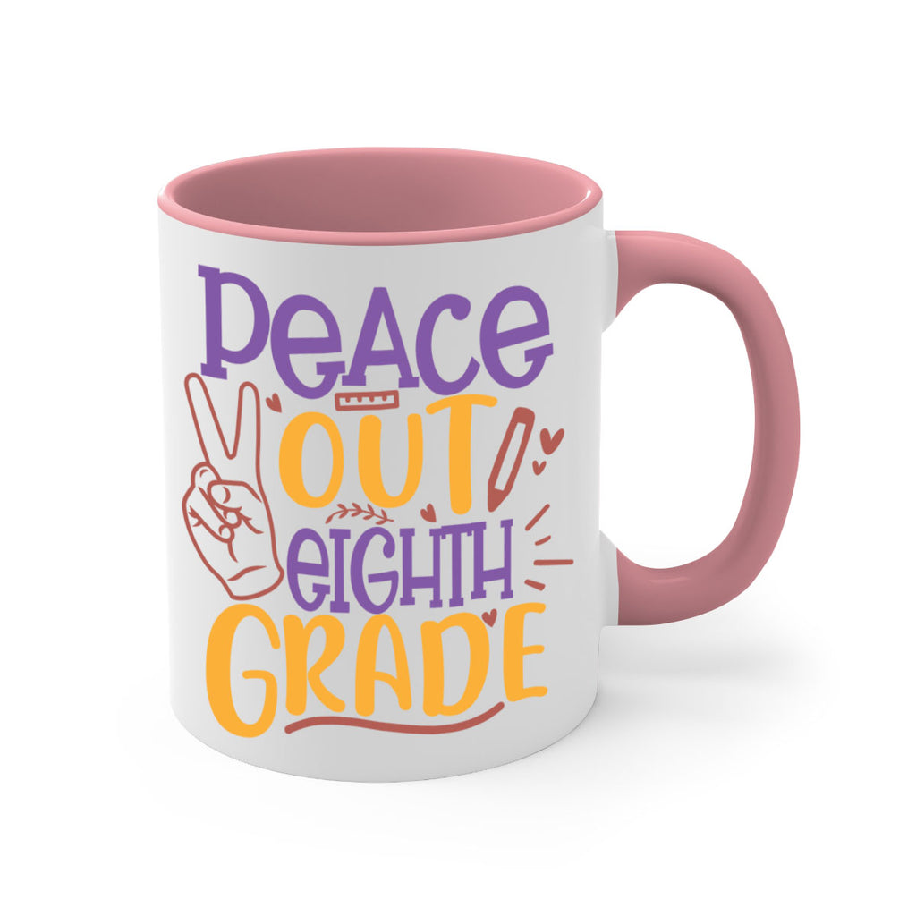 peace out 8th grade 2#-8th grade-Mug / Coffee Cup