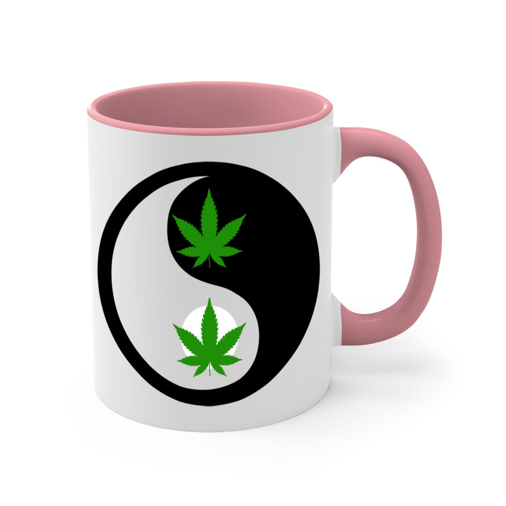 yin and yang weed 311#- marijuana-Mug / Coffee Cup