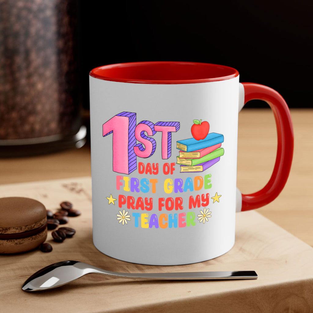 1st day of 1st Grade 28#- First Grade-Mug / Coffee Cup