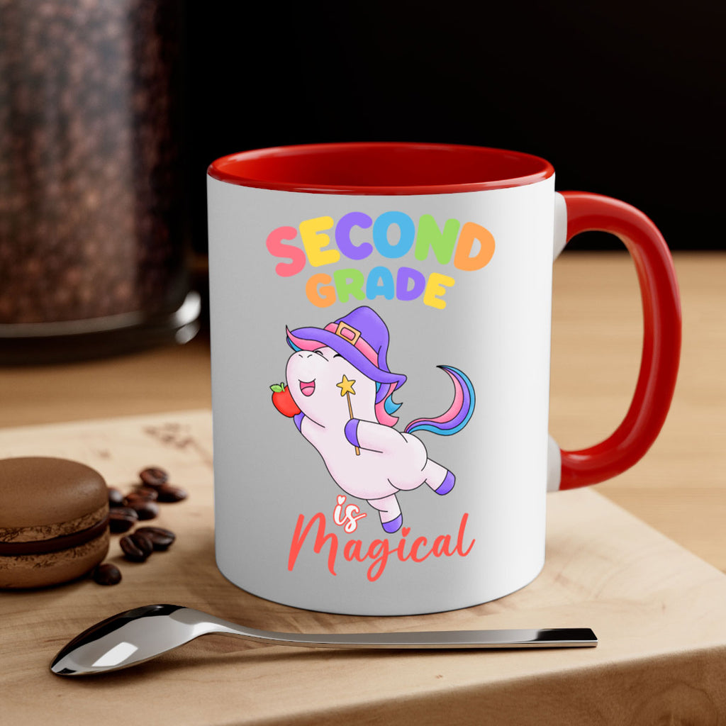 2nd Grade is Magical Unicorn 5#- second grade-Mug / Coffee Cup