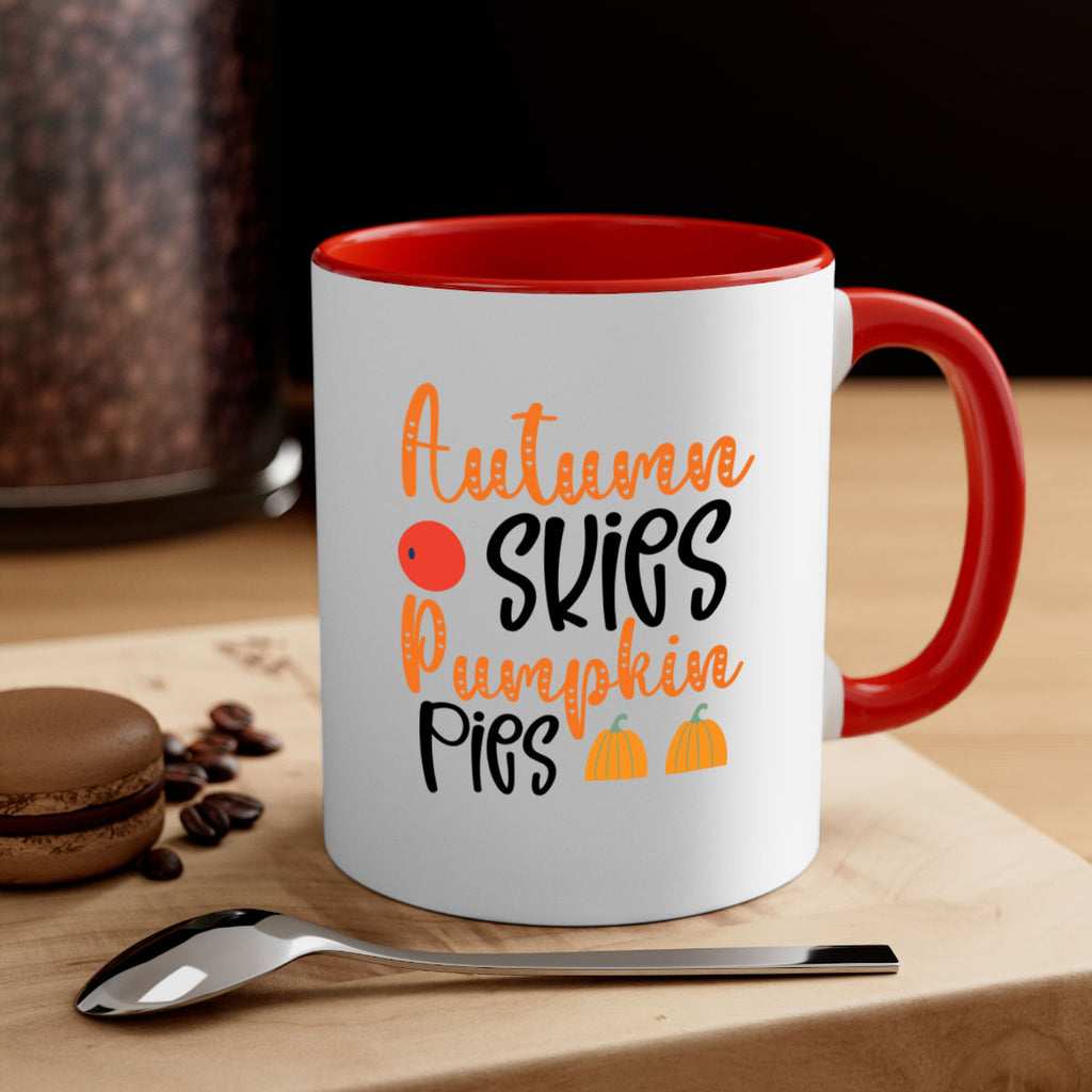 Autumn Skies Pumpkin Pies 30#- fall-Mug / Coffee Cup