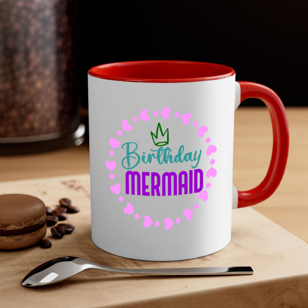 Birthday Mermaid 70#- mermaid-Mug / Coffee Cup
