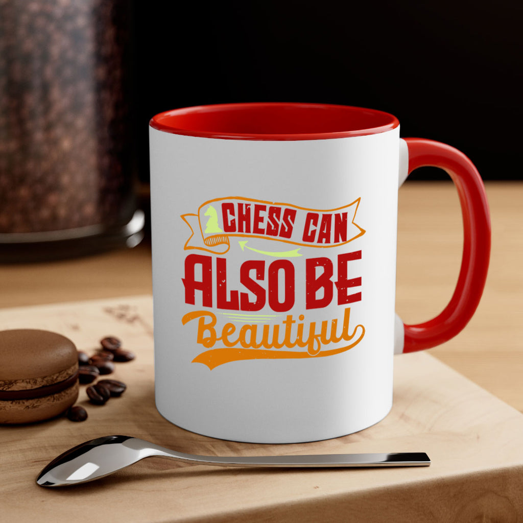 Chess can also be beautiful 28#- chess-Mug / Coffee Cup