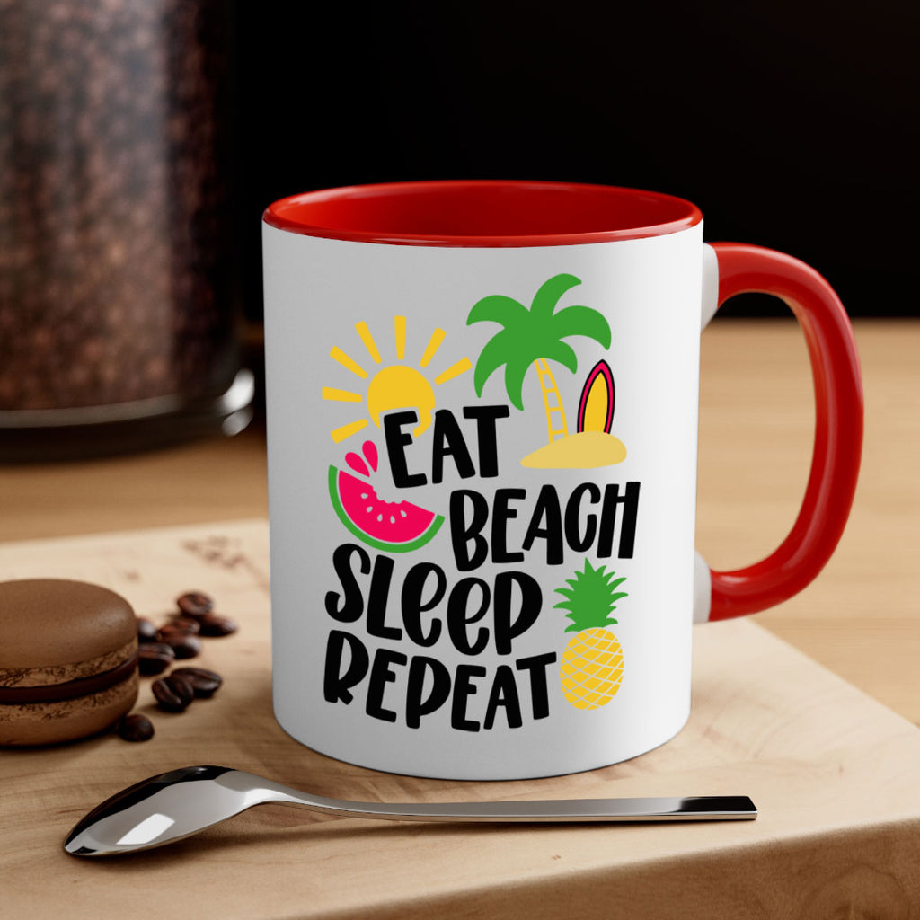 Eat Beach Sleep Repeat Style 47#- Summer-Mug / Coffee Cup